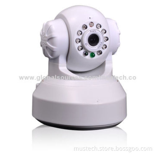 Indoor Night Vision IP Wireless Camera with 640x480P Resolution